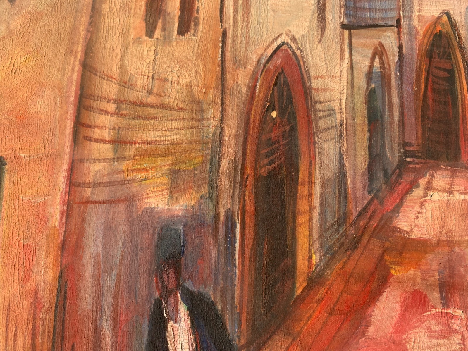 Lambert (Mid 20th Century) Beautiful French School Impressionist Painting