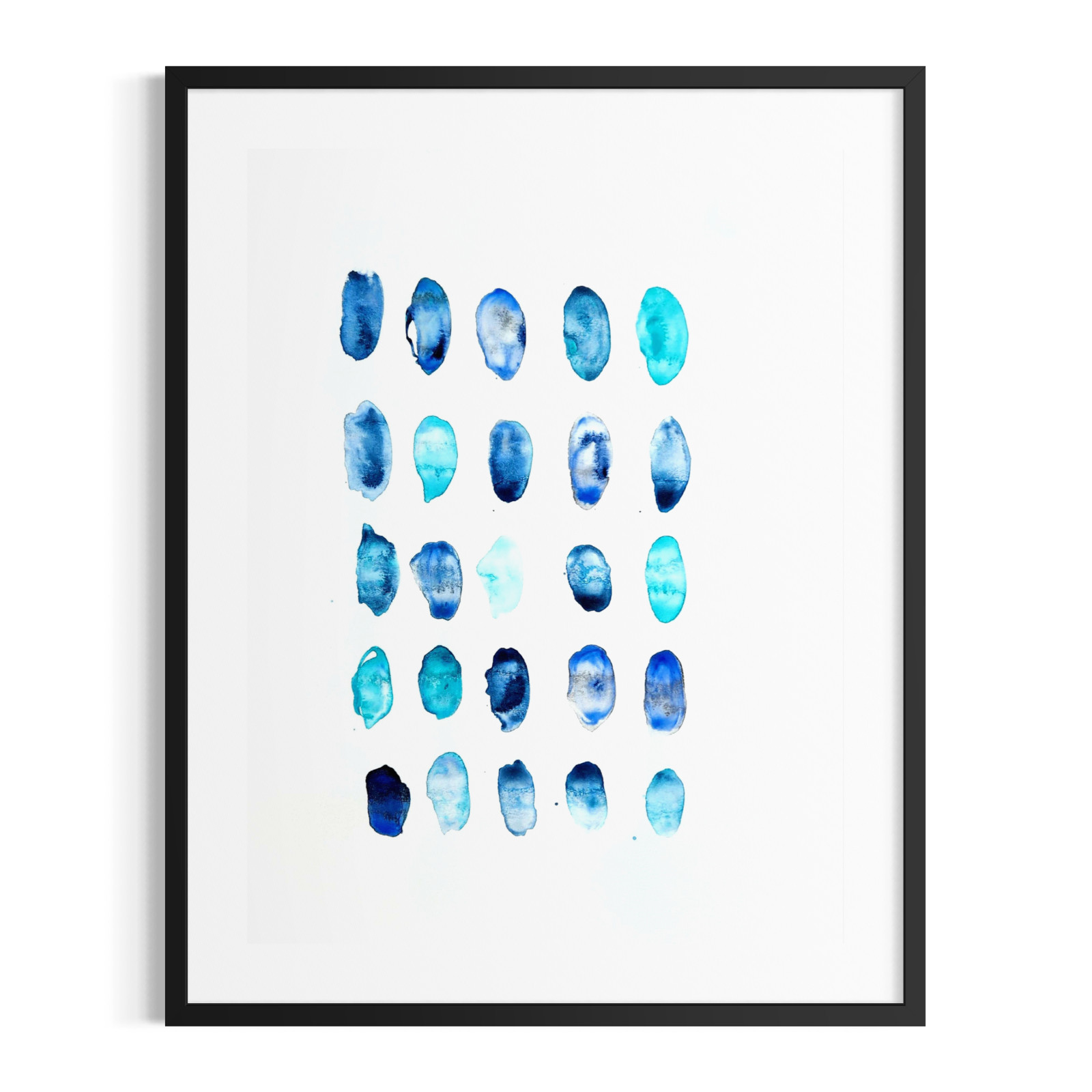 Original Abstract 9×12 Painting Acrylic Minimalist Wall Art Living Room