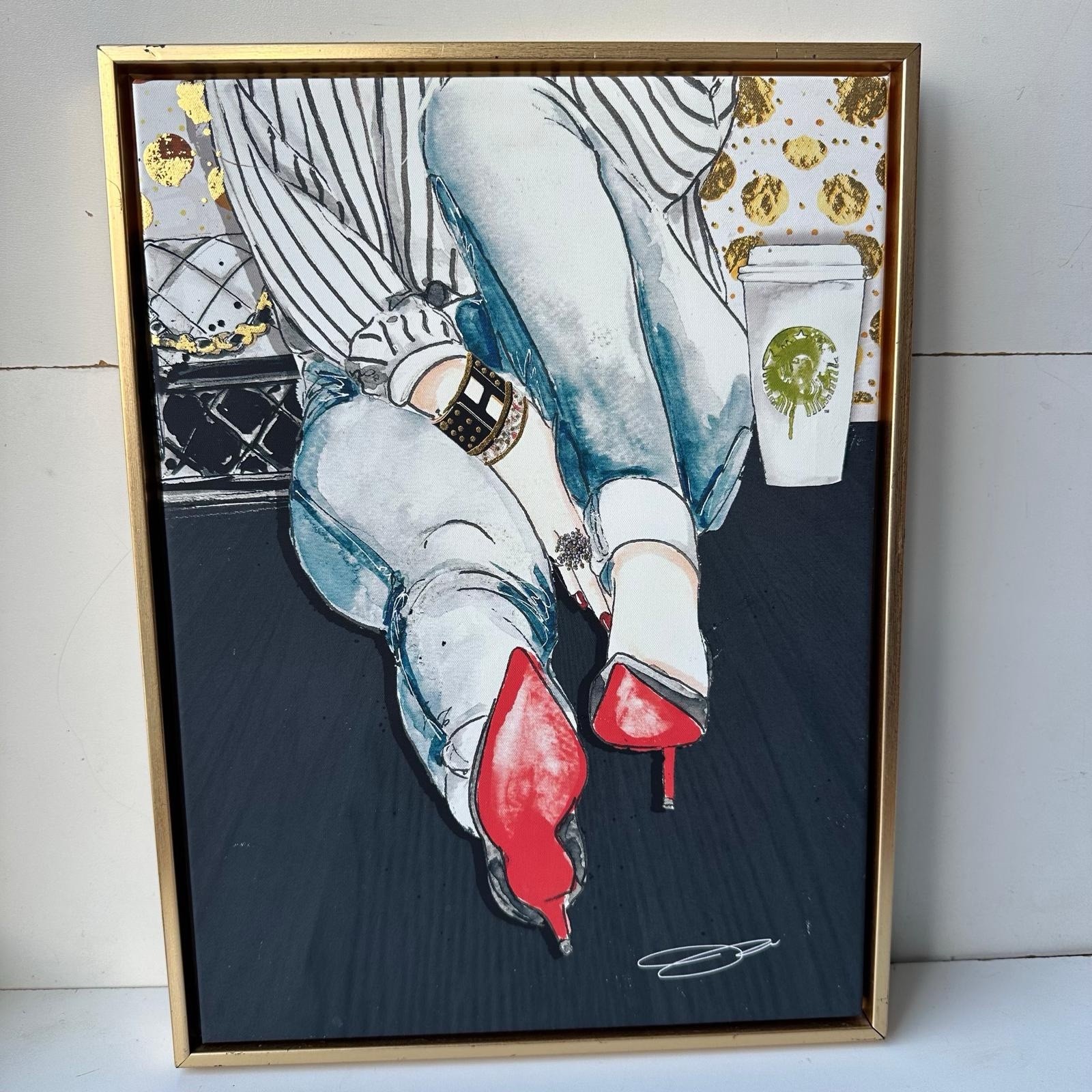 BY Jodi ‘Waiting On You’ Giclee Stretched Canvas Wall Art – Signed Print