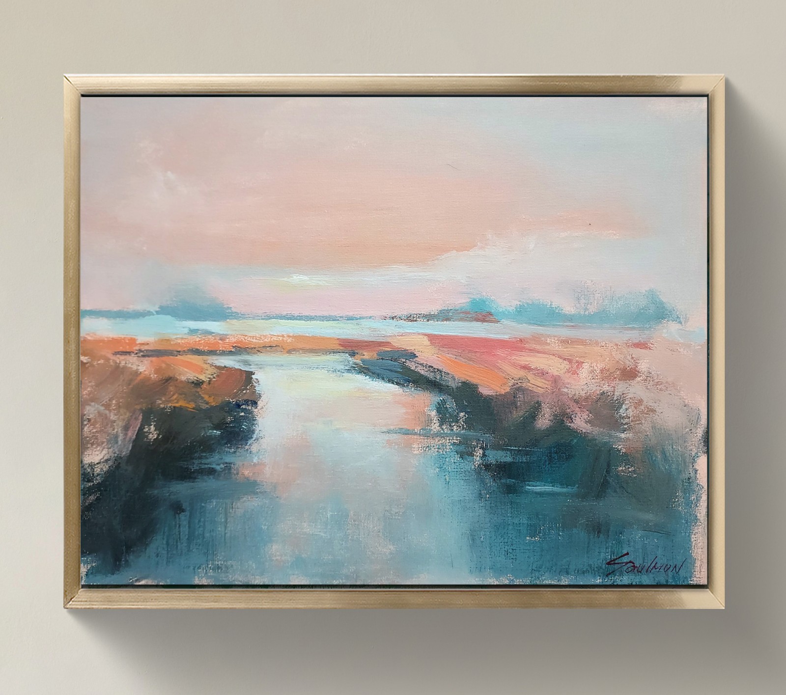 Original Impressionist Painting on 14×11 inch Canvas – Signed by the Artist