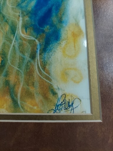 Lori Daniel Falk ANGEL OF MUSICAL INSPIRATION Print With Matting. 8×10