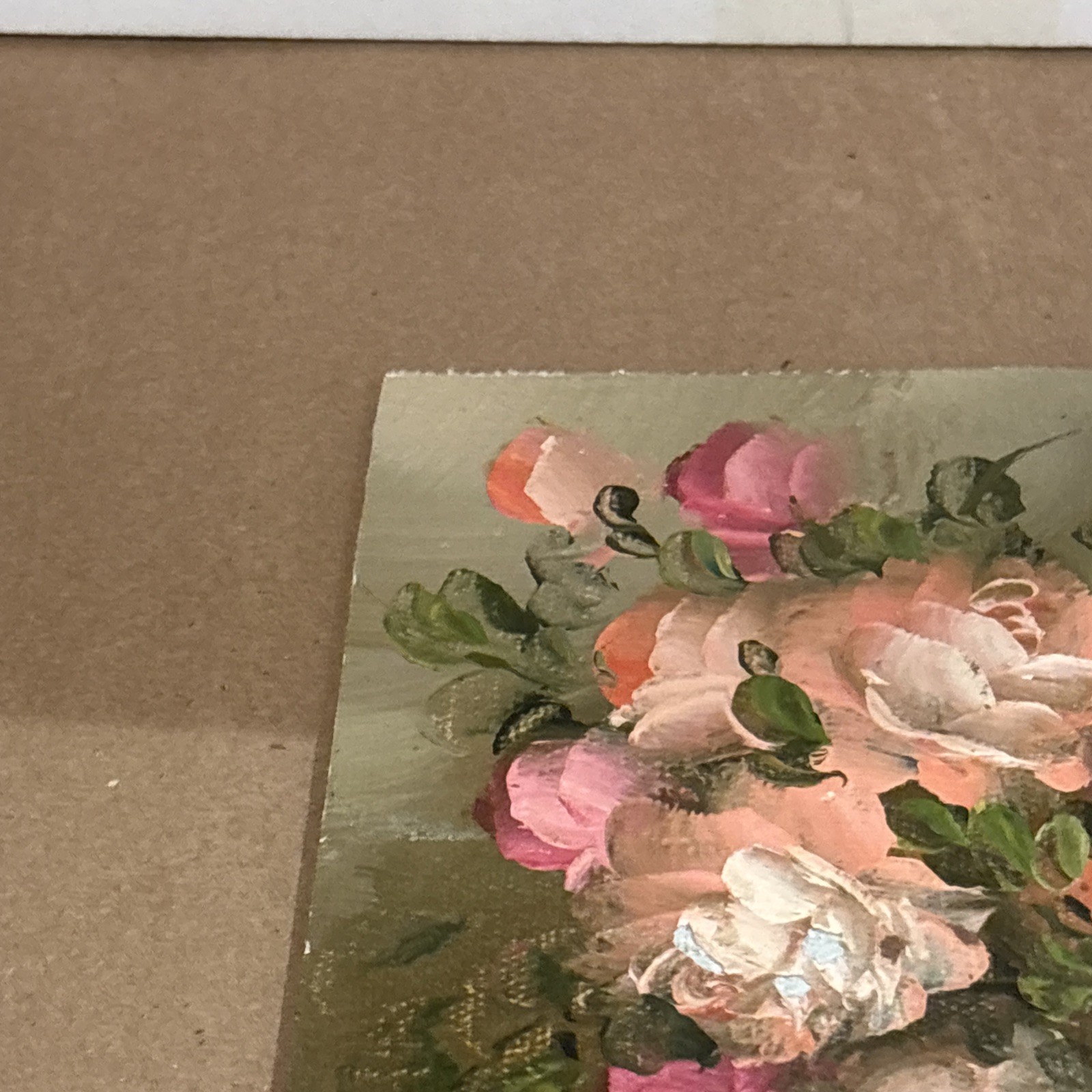 Original hand signed Oil Painting 5 x 7 inch mounted on board