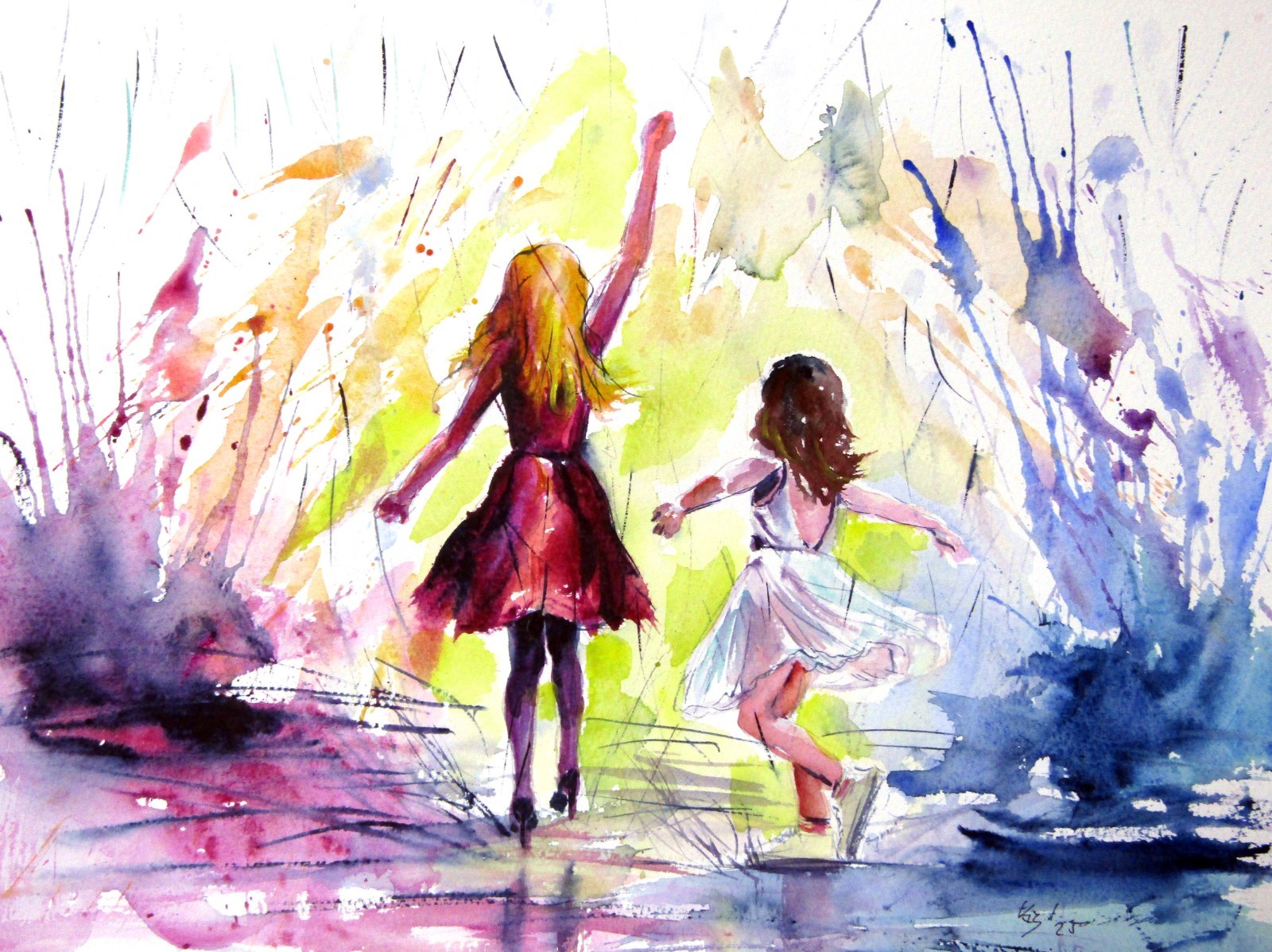 Dancing in the rain IV