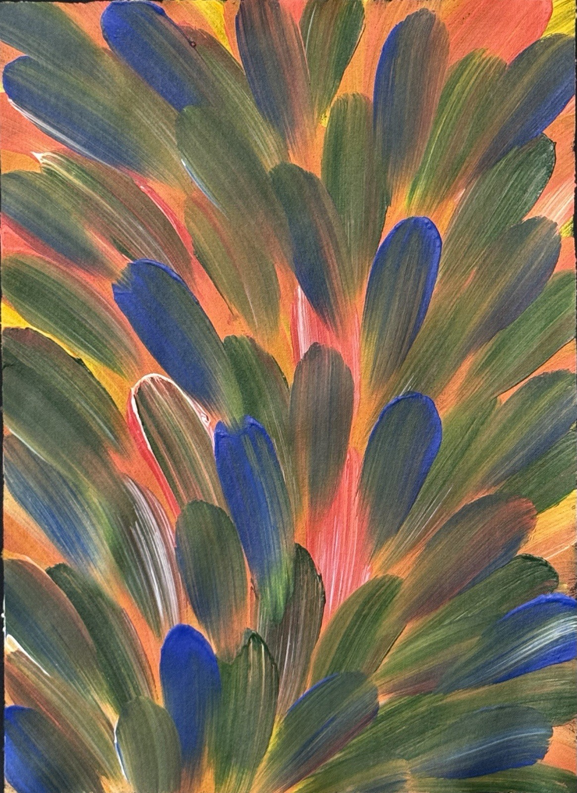 Esther Haywood Petyarre 💕Aboriginal Art COA Supplied. 53cm X 38cm EH21MQ