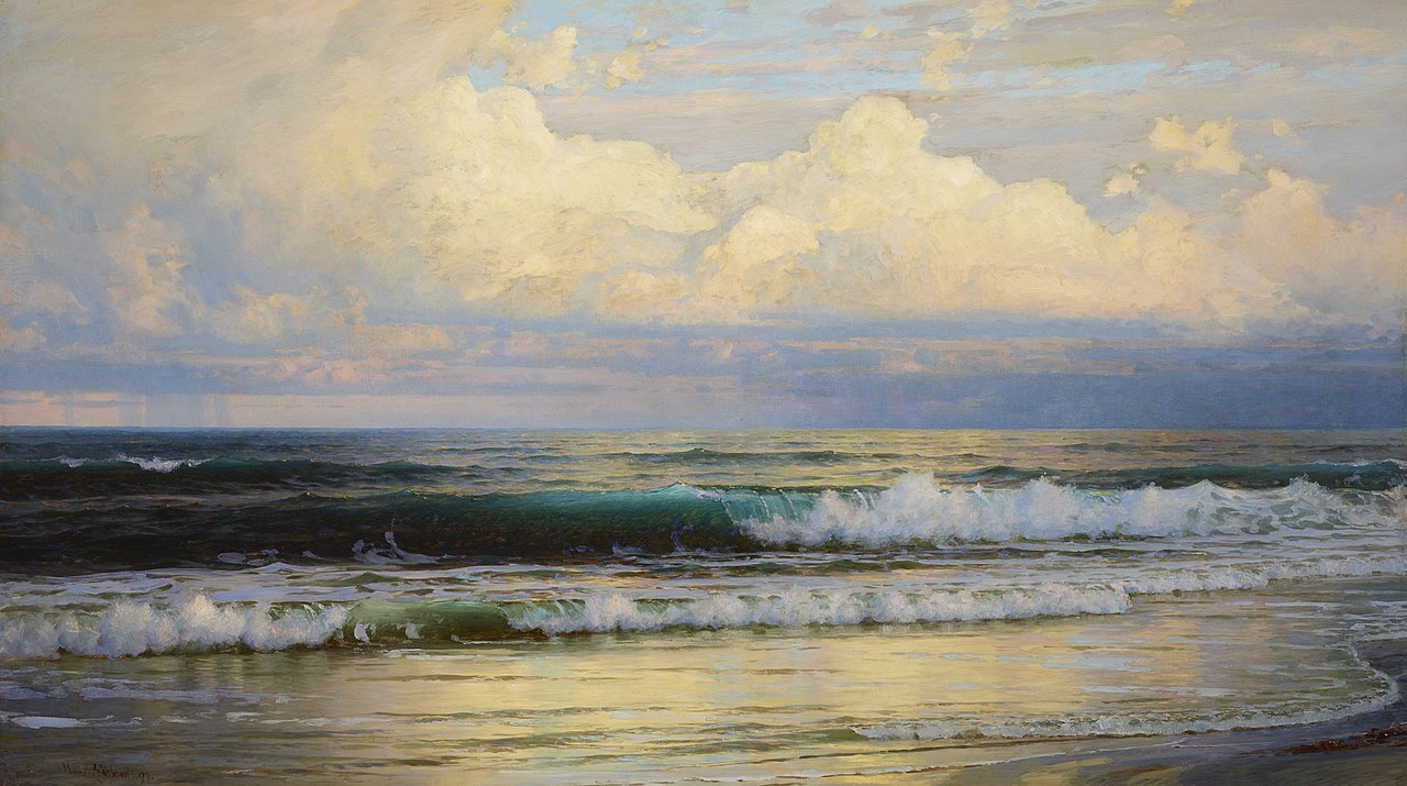 Oil Painting repro William Trost Richards summer sea