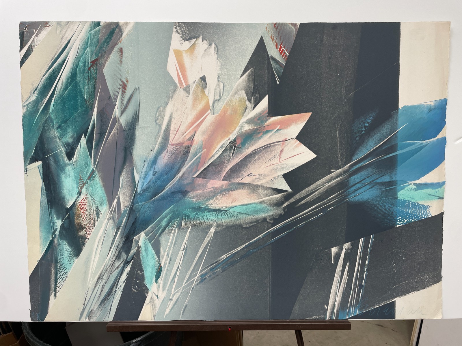 Robert «Bob» Boreman «Untitled» Edition: 1/1 II Serigraph Artwork