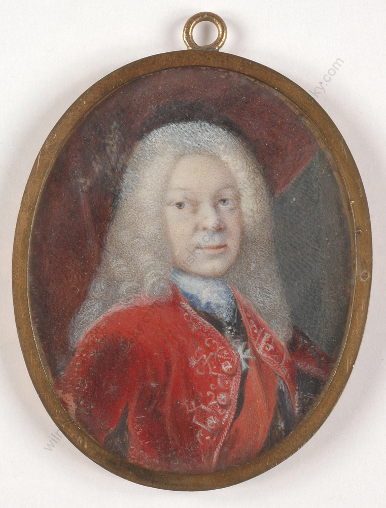 Antoine Pesne-Studio «Crown Prince Friedrich Ludwig of Wuerttemberg», ca. 1720