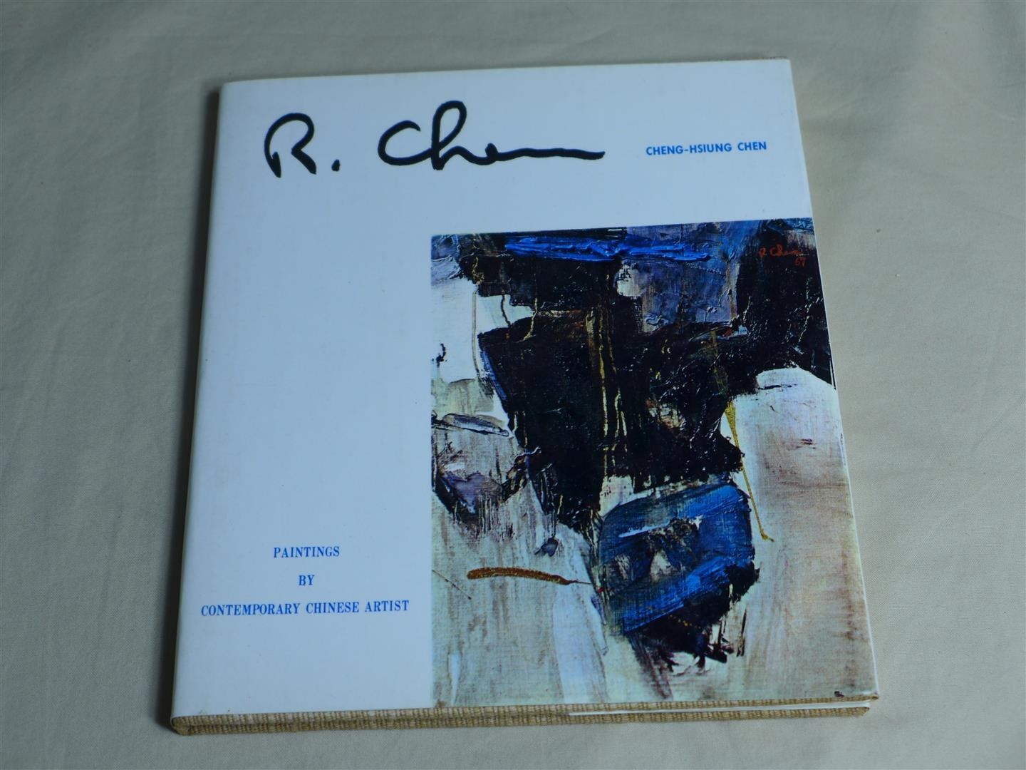 CHENG-HSIUNG CHEN *Signed* Paintings by Contemporary Chinese Artist 1969 HC+DJ