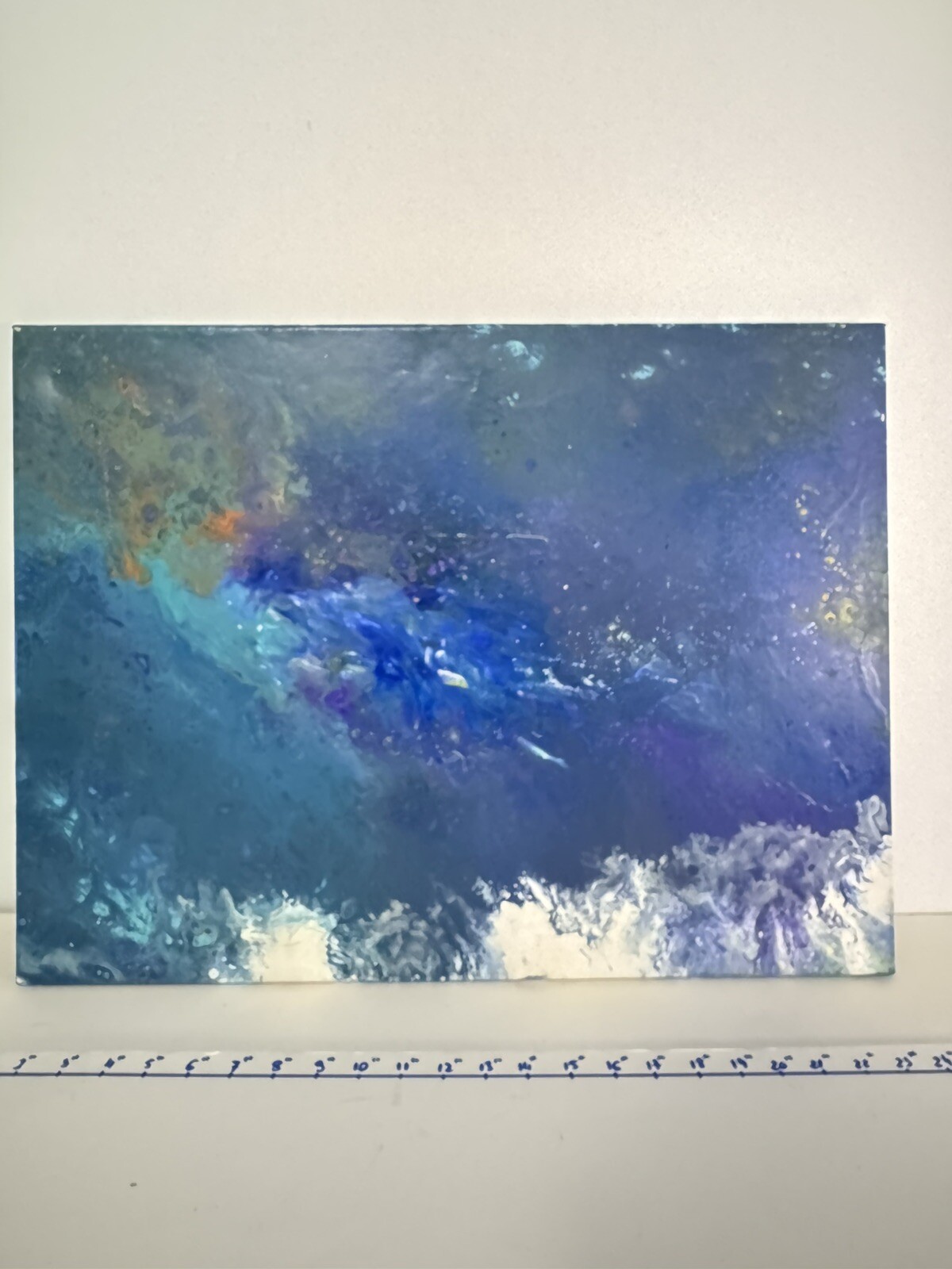 Abstract Artwork – Unique Modern Painting – Unknown Artist – Colorful Wall Art