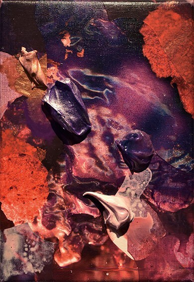 Andre Hemer «Skyscape/Tangled (October 5, 16:59 CEST)» Pigment On Canvas