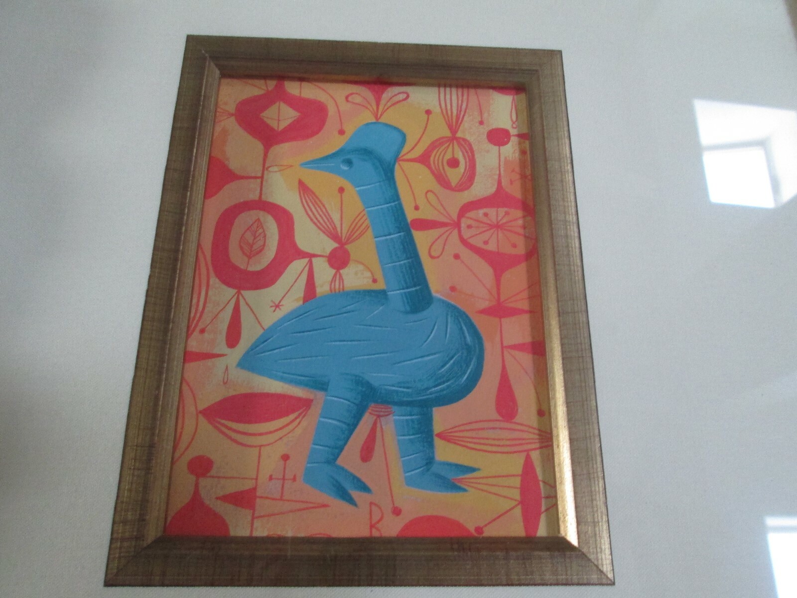 Tim Biskup lowbrow original painting Alphabeast Alpha Gaichou