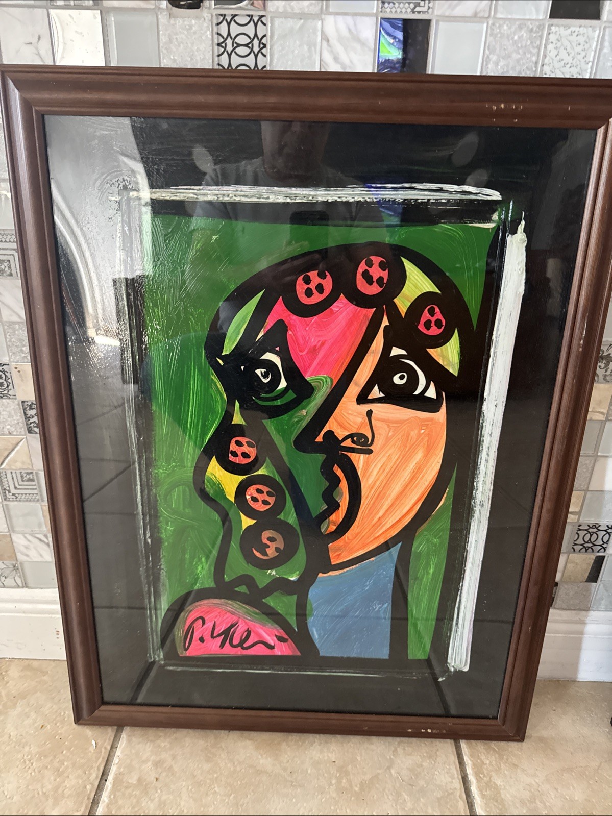 PETER R. KEIL – SPECTACULAR ORIGINAL PAINTING – FRAMED 30” X 23