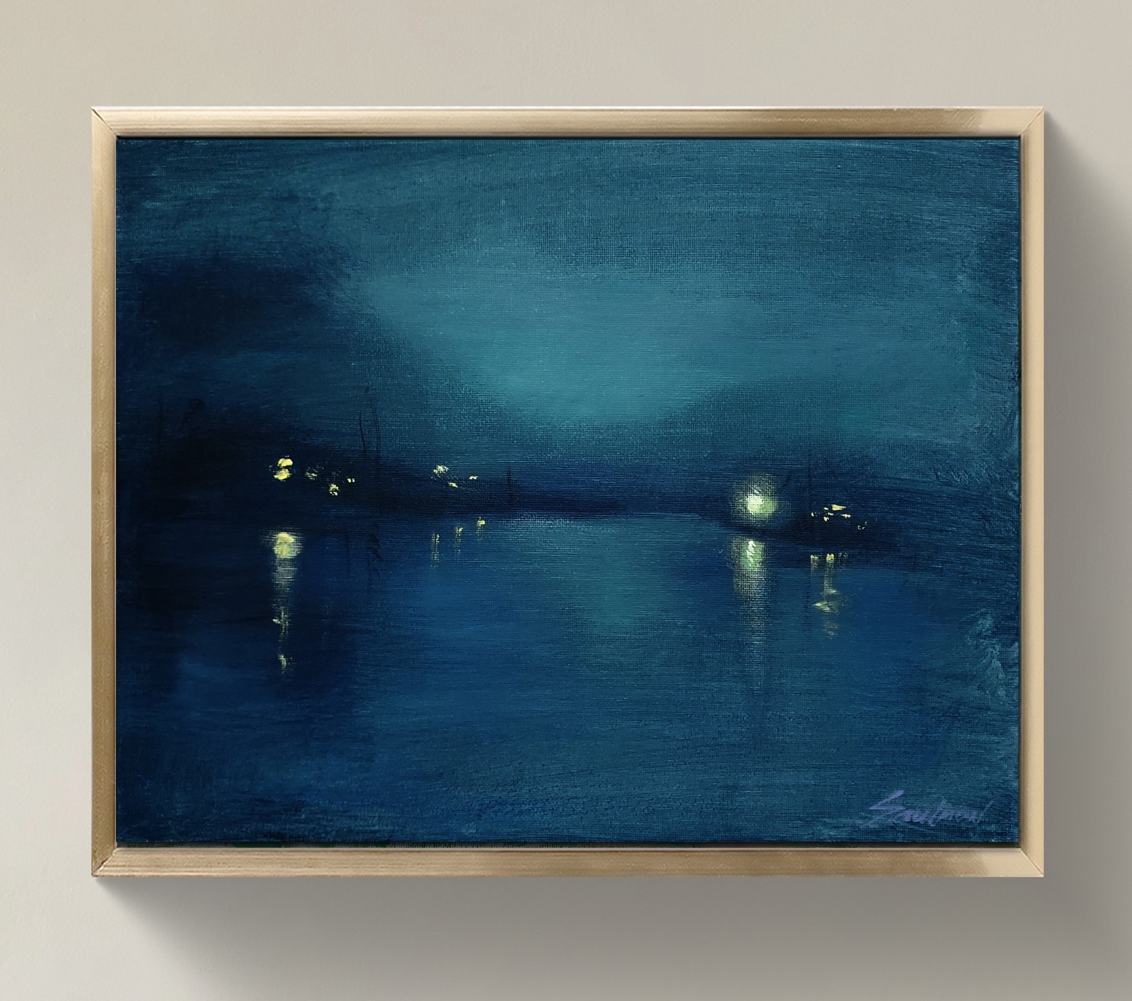 Original Impressionist Painting on 14×11 inch Canvas – Signed by the Artist