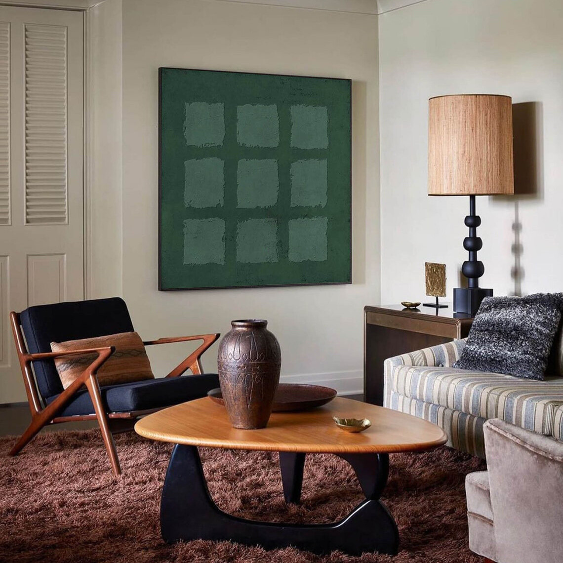 Green Abstract Art Canvas Art Green Painting Abstract Canvas Art Wall Art