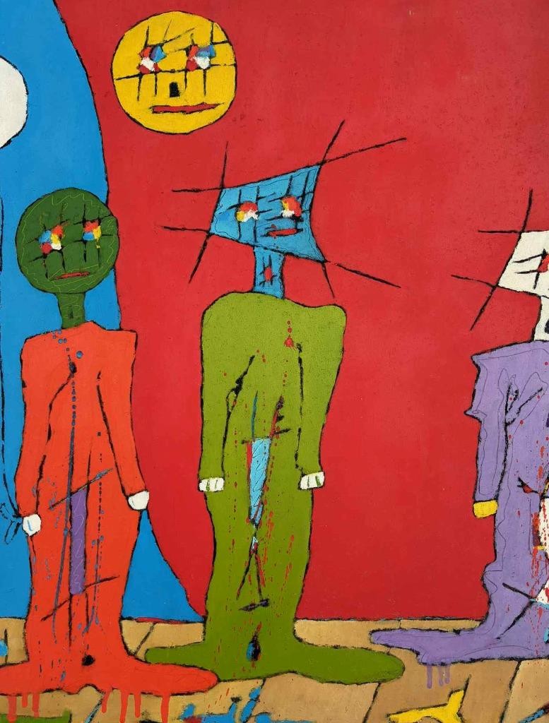 Carsten Schweitz (1929) – Modern Danish Abstract Expressionist Oil, COA
