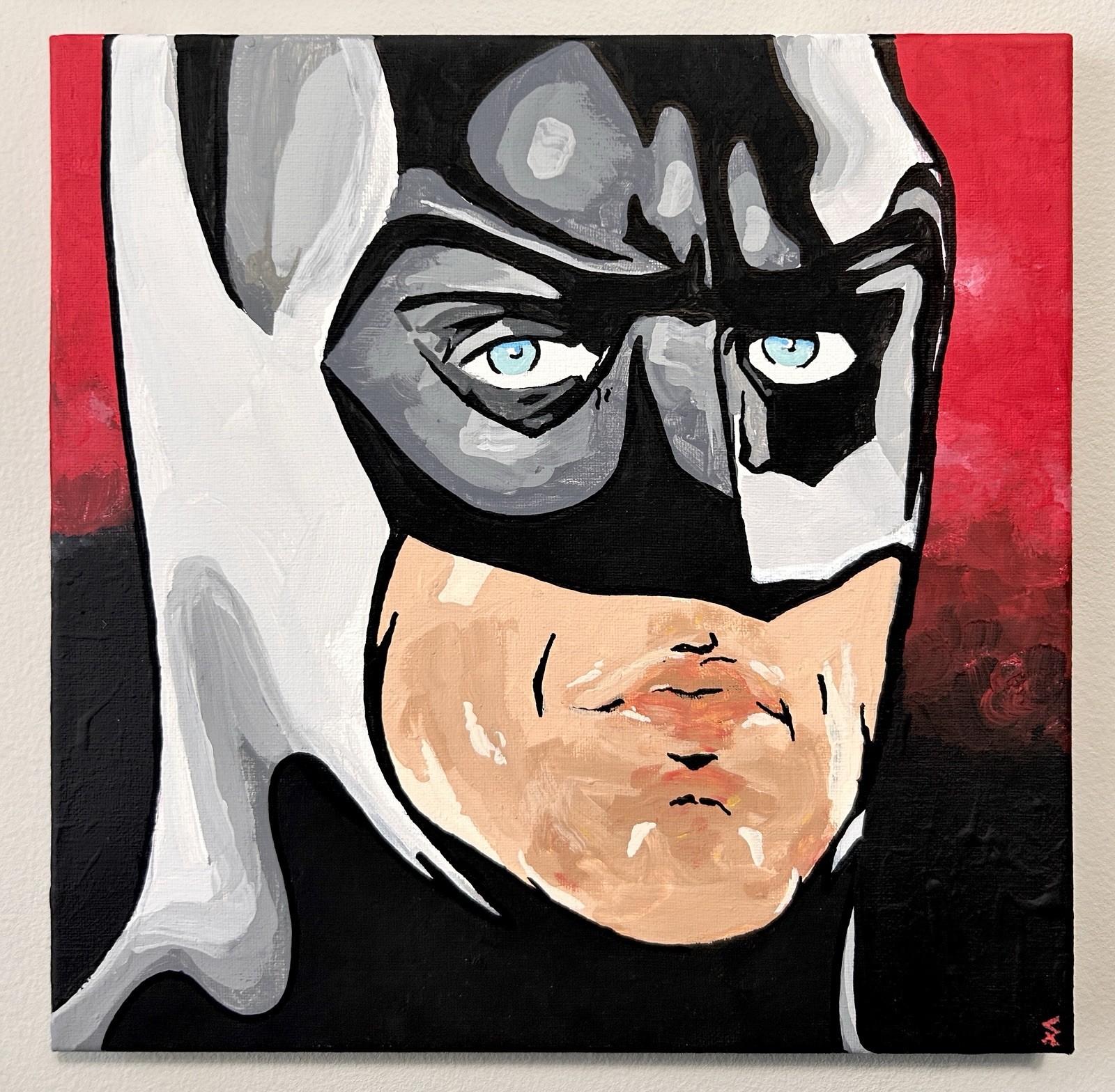 12×12 Michael Keaton Batman Painting