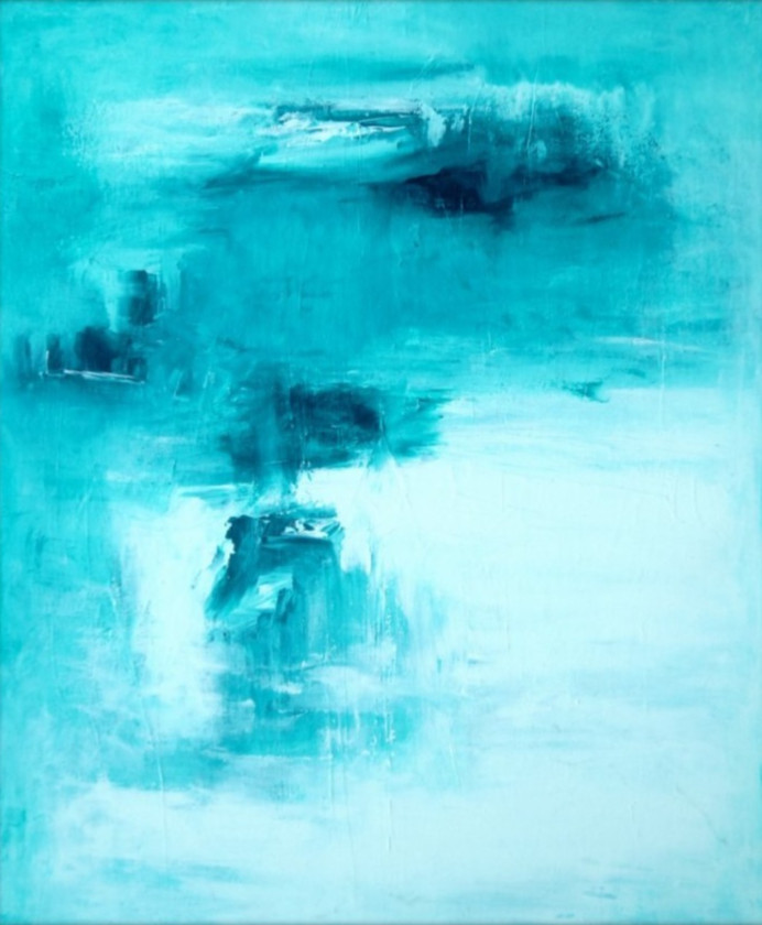 Original Painting. Acrylic on Canvas. Size 20In x 23In.