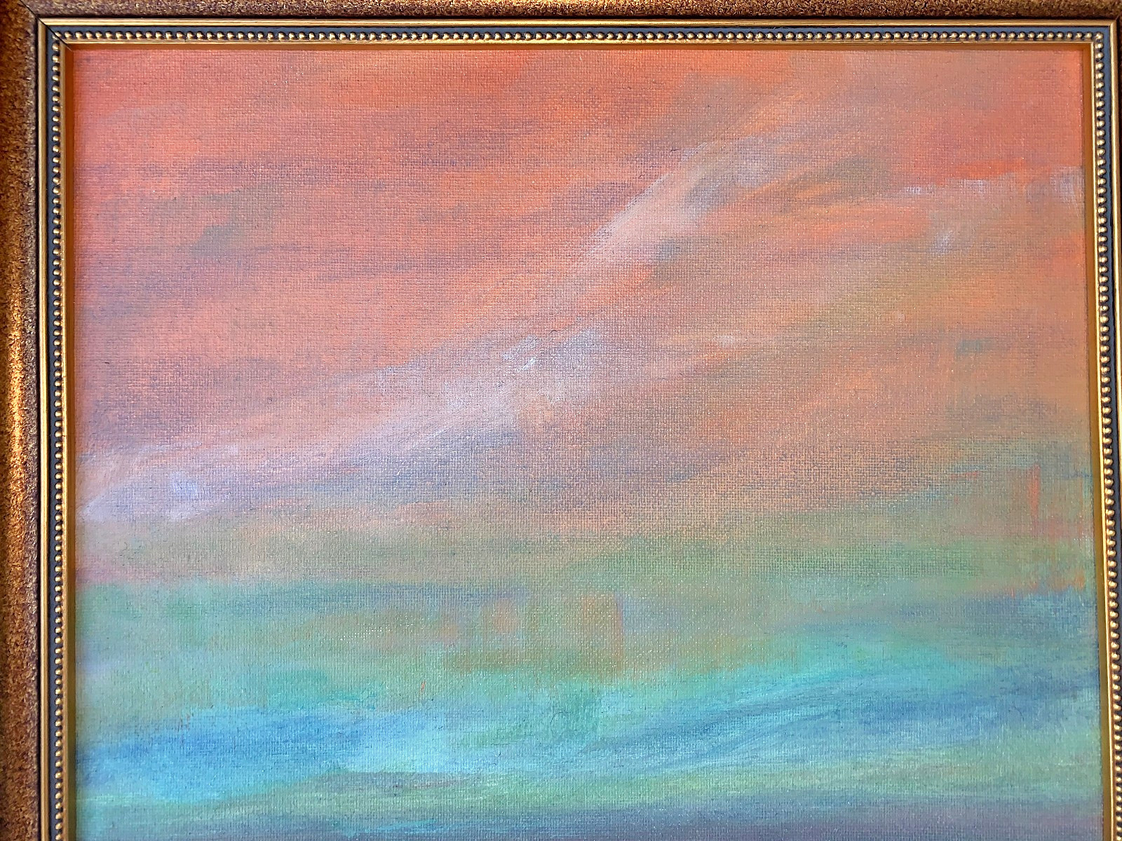 Original Rebecca Manns Acrylic Painting «Boundless II» Wonderful Landscape