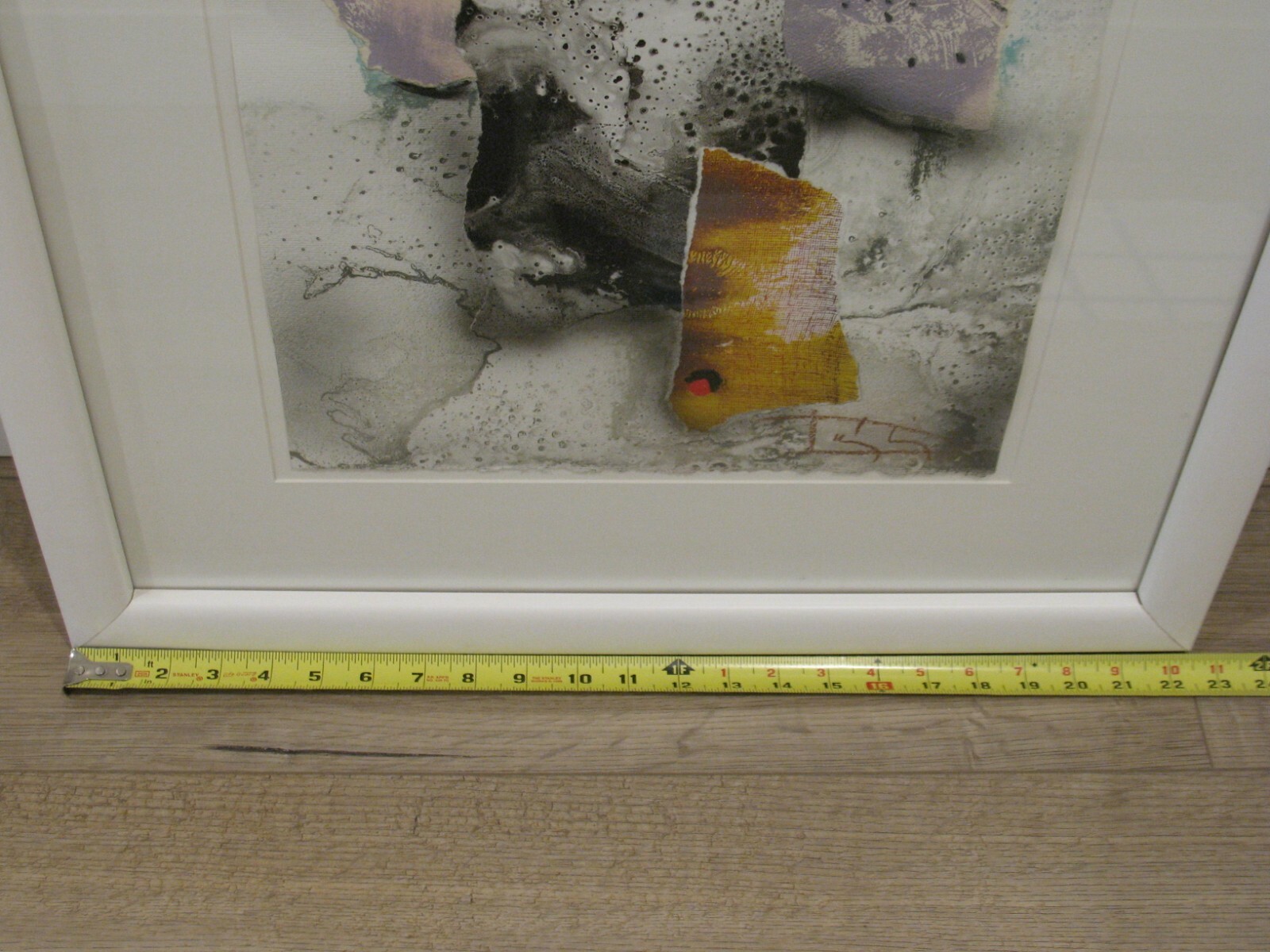ORIGINAL 1986 Laszlo Dus Mixed Media Painting; Framed, Matted, Signed, COA