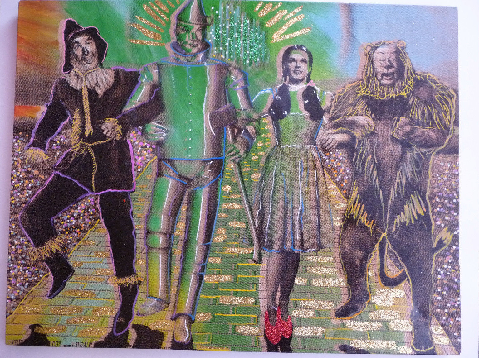 NEW!, Warner Bros., STEVE KAUFMAN «TO OZ», Ltd.Ed.3/50, SIGNED, WIZARD OF OZ