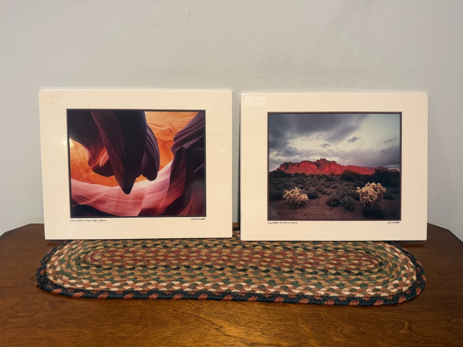 Pair of Arizona Desert Limited Edition, Signed Prints, 13″ x 11″