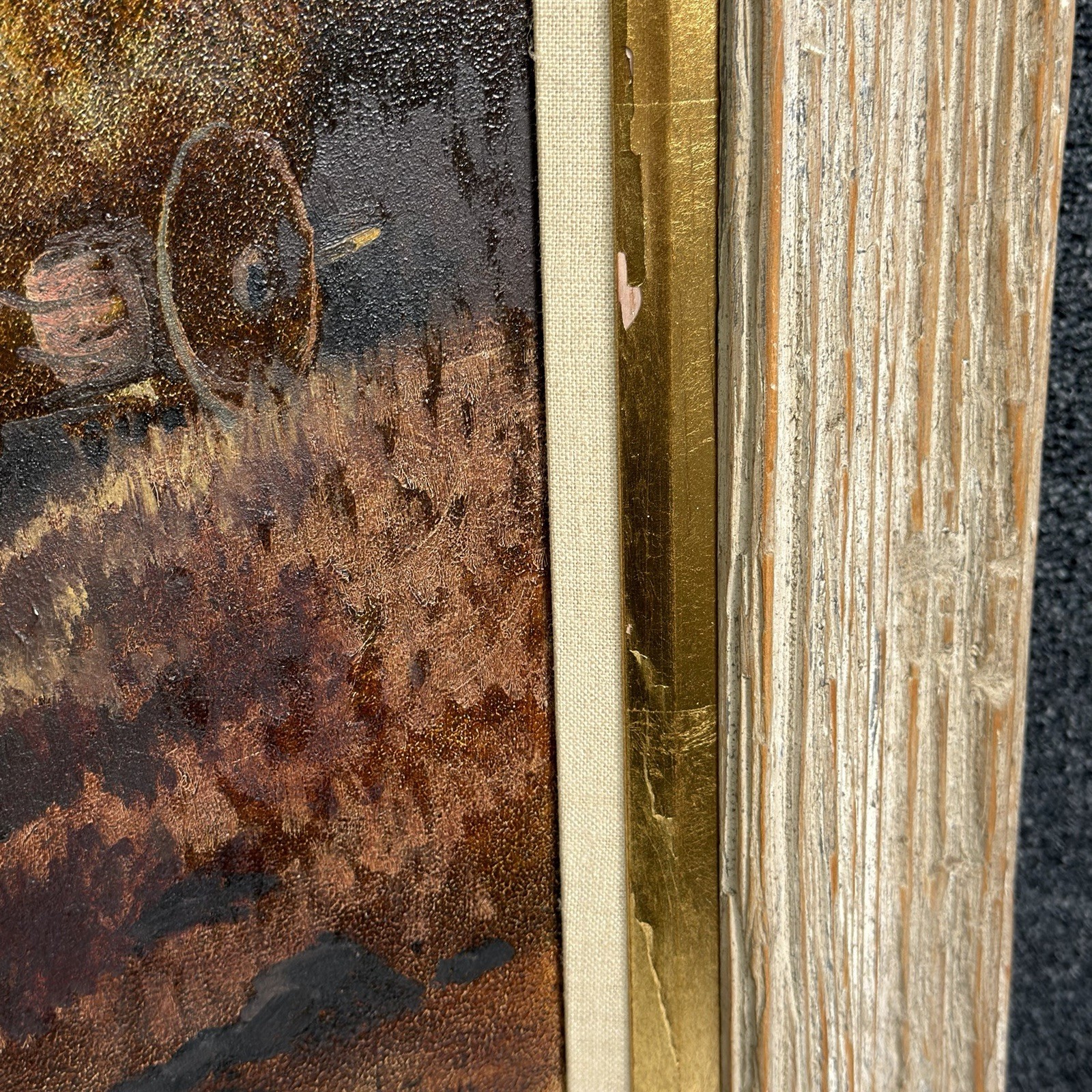 Hal Empie “Wish I’d Stayed Home” 1990 Signed Oil Painting w/ Provenance Ephemera