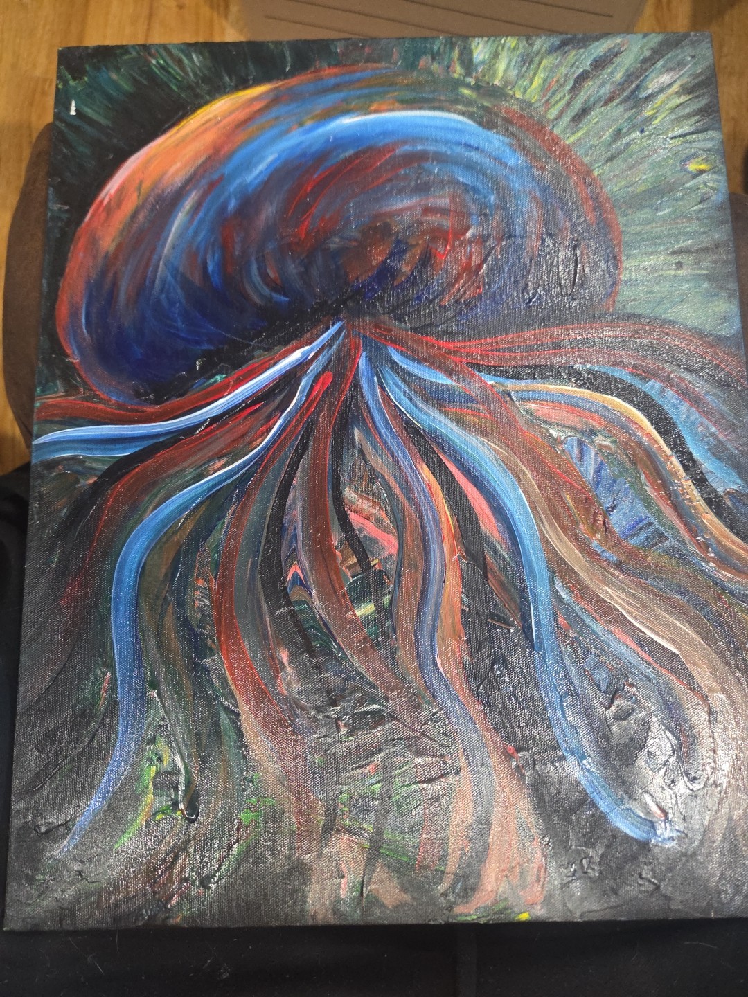 Folk Art Painting 20″ x 16″