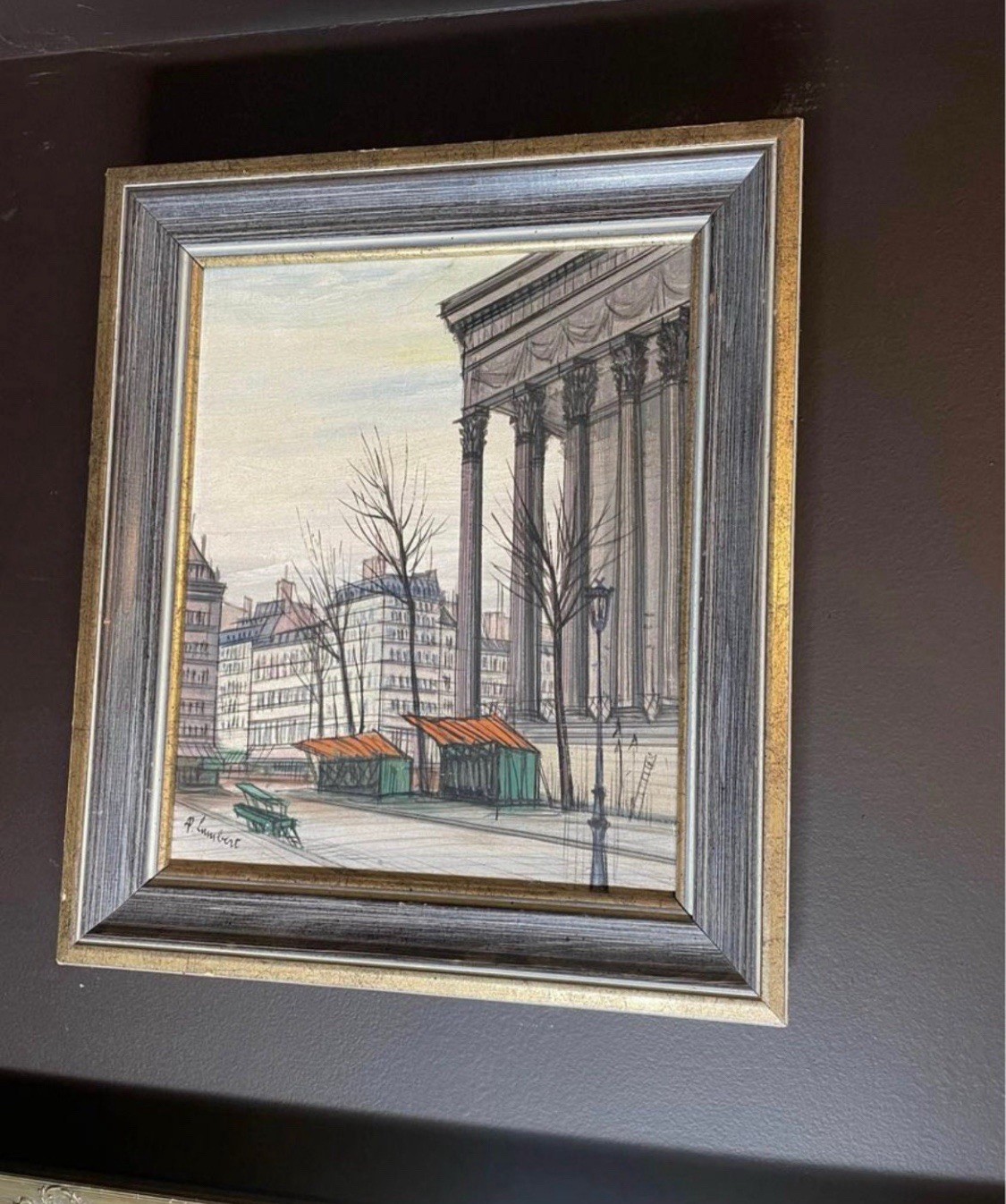 Listed French Artist Paul Lambert