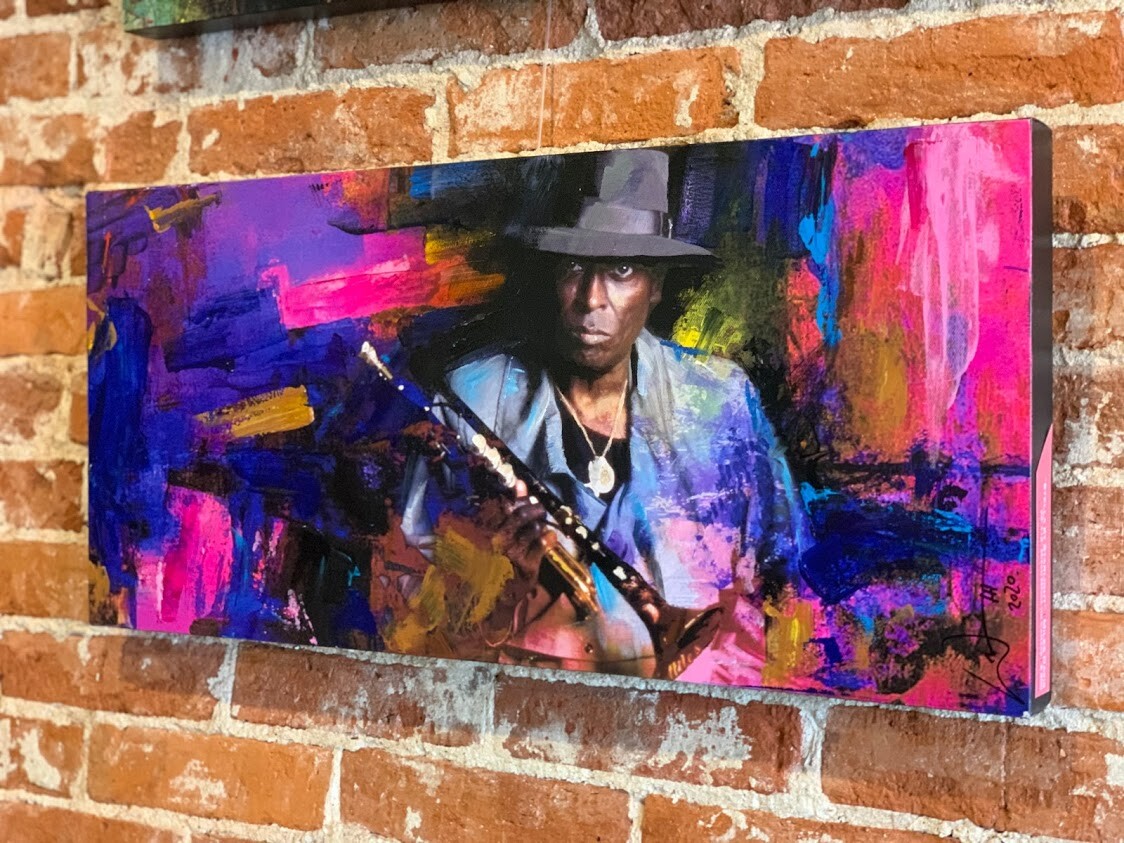 «Stella by Starlight» Miles Davis Painting on Canvas by artist William III