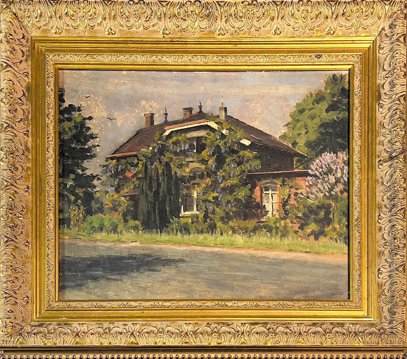 Victor Tischler, Oil on Hard Board, German Painter (1890 – 1951)