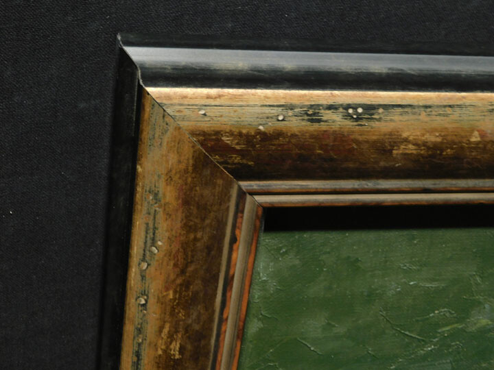 Petras Lukosius#0095 Light In Forest Original Oil on Paintings with Custom Frame
