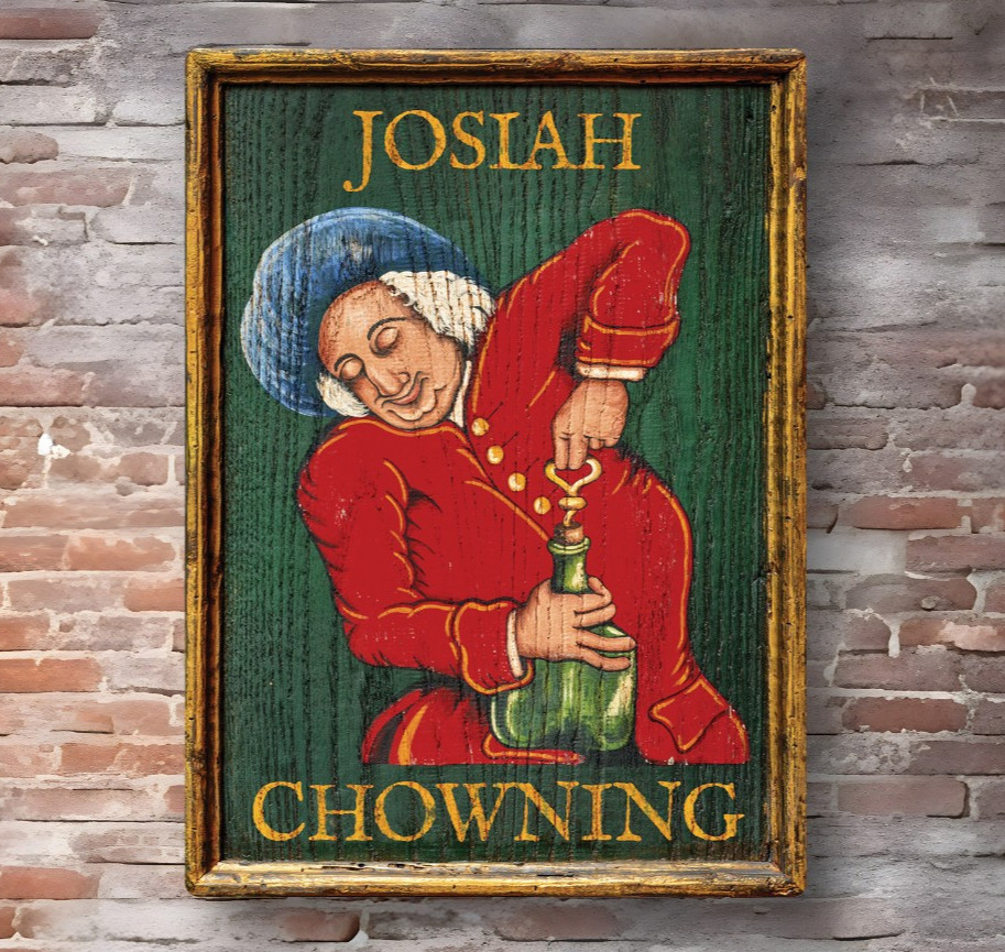 Chowning Tavern Sign Williamsburg Vintage Sign Antique Look Pub Bar sign