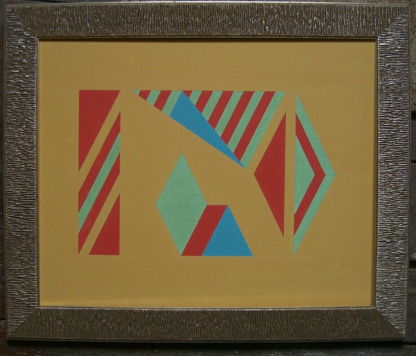 Horst Hermann Schweitzer *1936 – 2020 Abstract Composition Geometry Frame