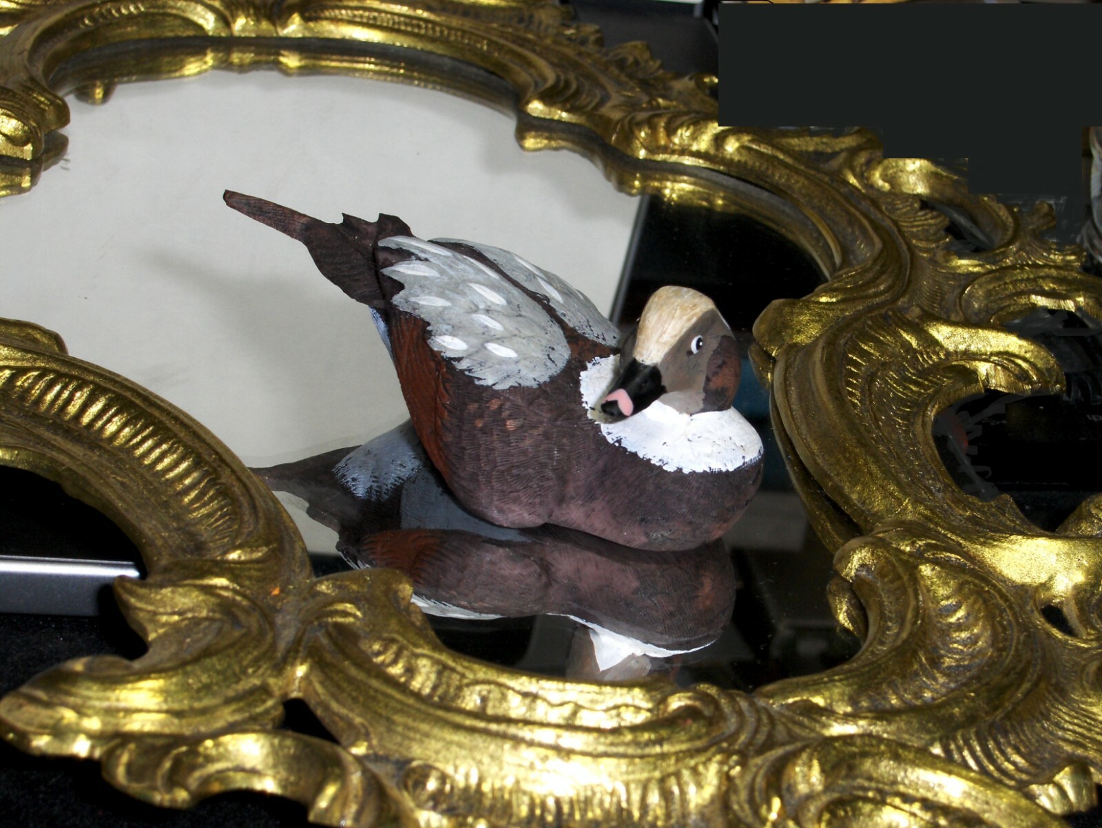 Little Wild Duck Gorgeous Hand Painted Decoy Art Nature’s Window R. Desjardins