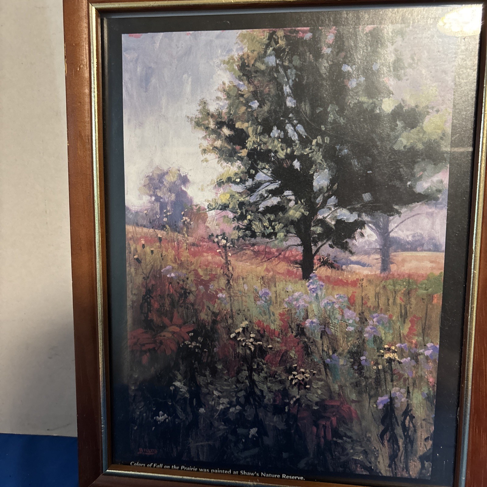 Colors Of Fall On The Prairie Original Painting- Shaw Nature Reserve Missouri