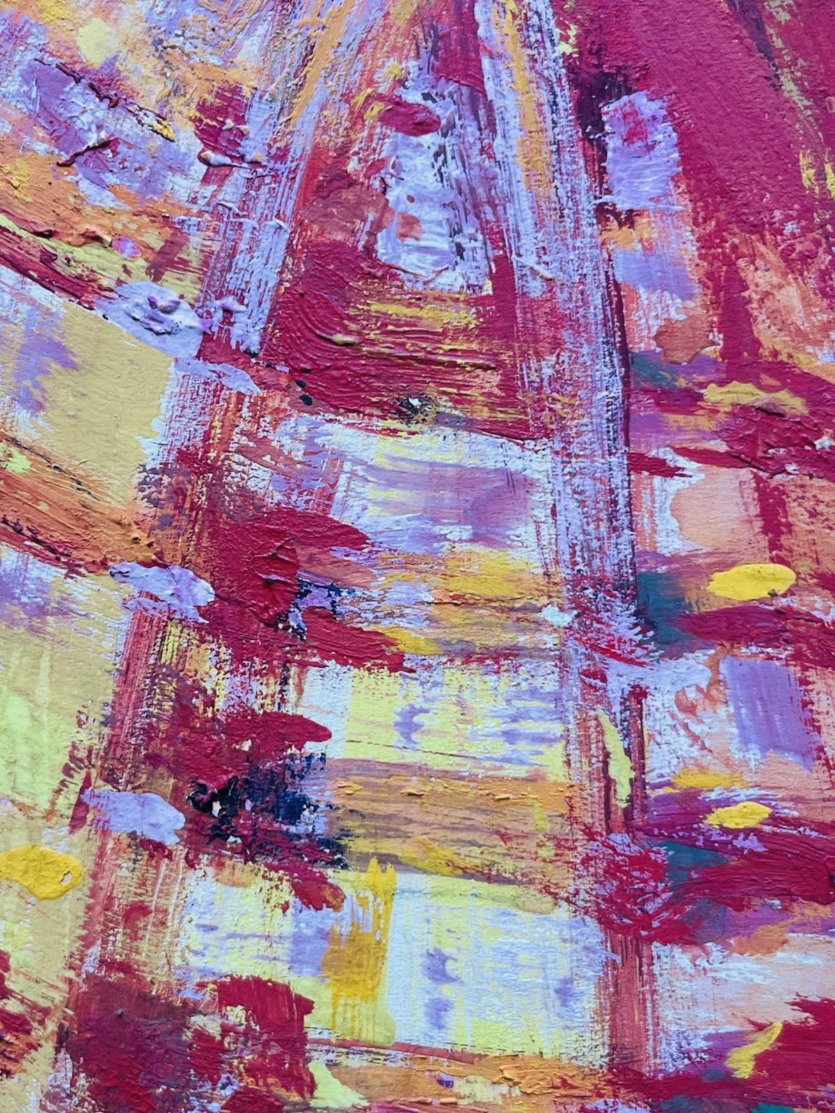 MCM 60s Modernist Expressionism Painting Jamaican Black Girls Kingston Jamaica