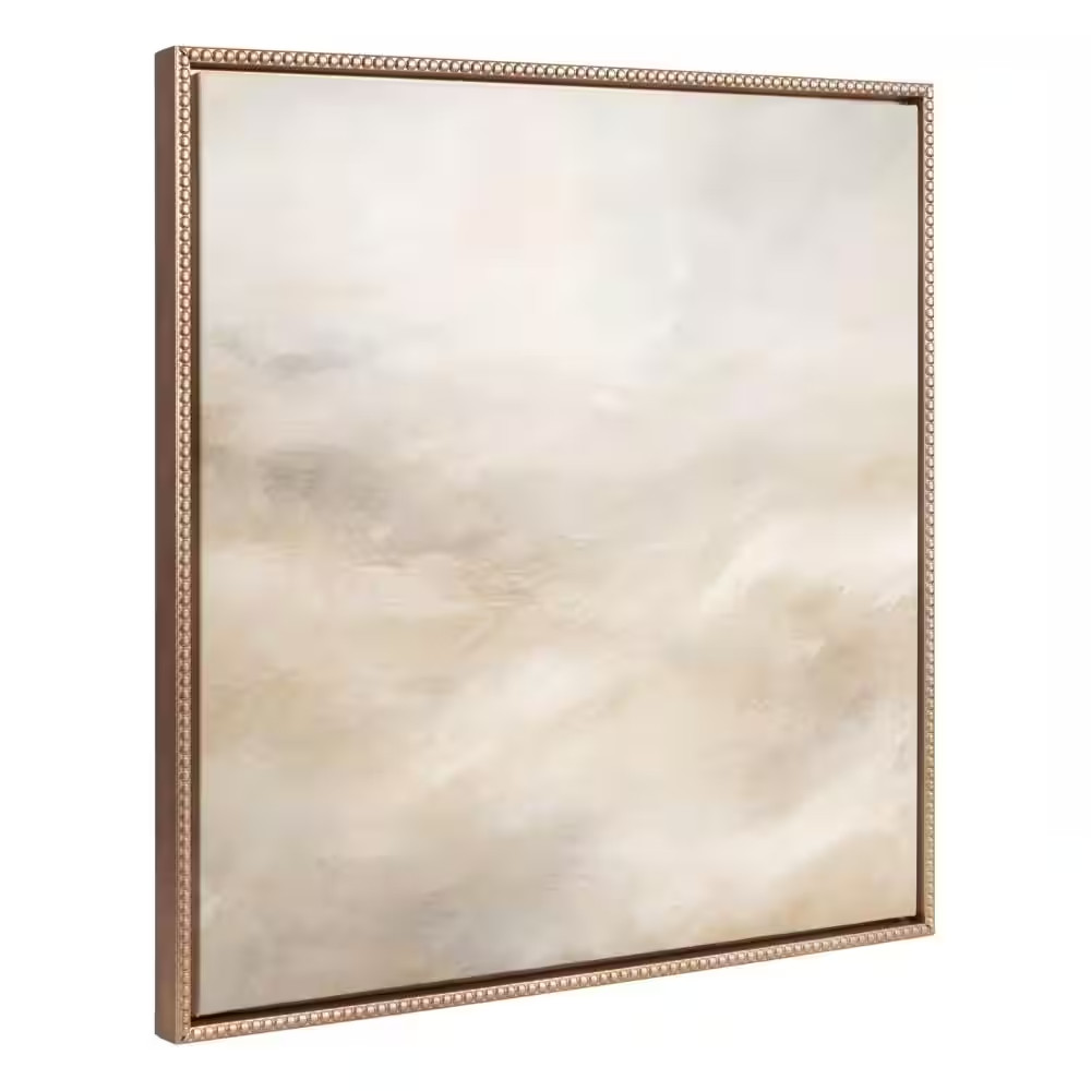 Sylvie Tonal Abstract Framed Canvas by the Creative Bunch Studio (Set of 1) Abst
