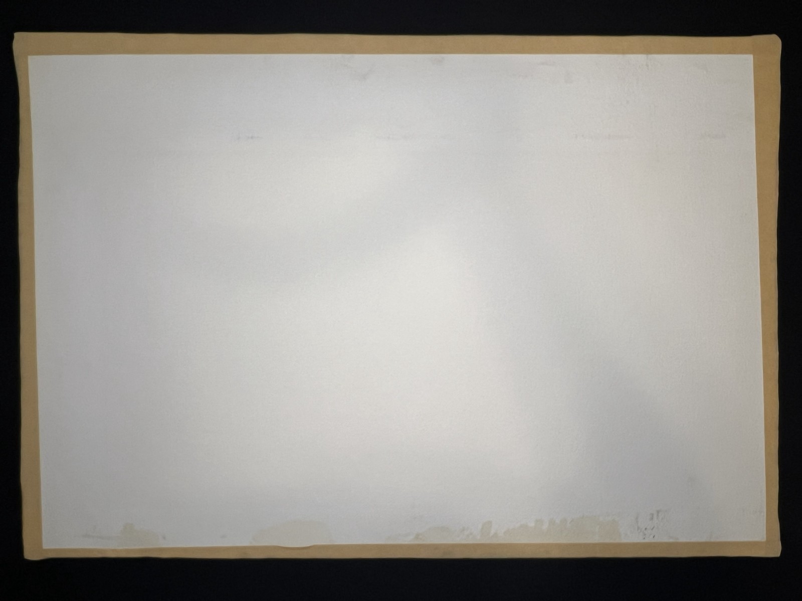 Landscape in Woods–Mid 20th C. Medium Size Watercolor Painting–Charlotte Hoffman