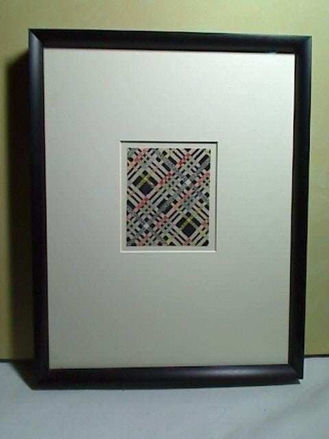 Arthur Litt, gouache on paper, fabric design