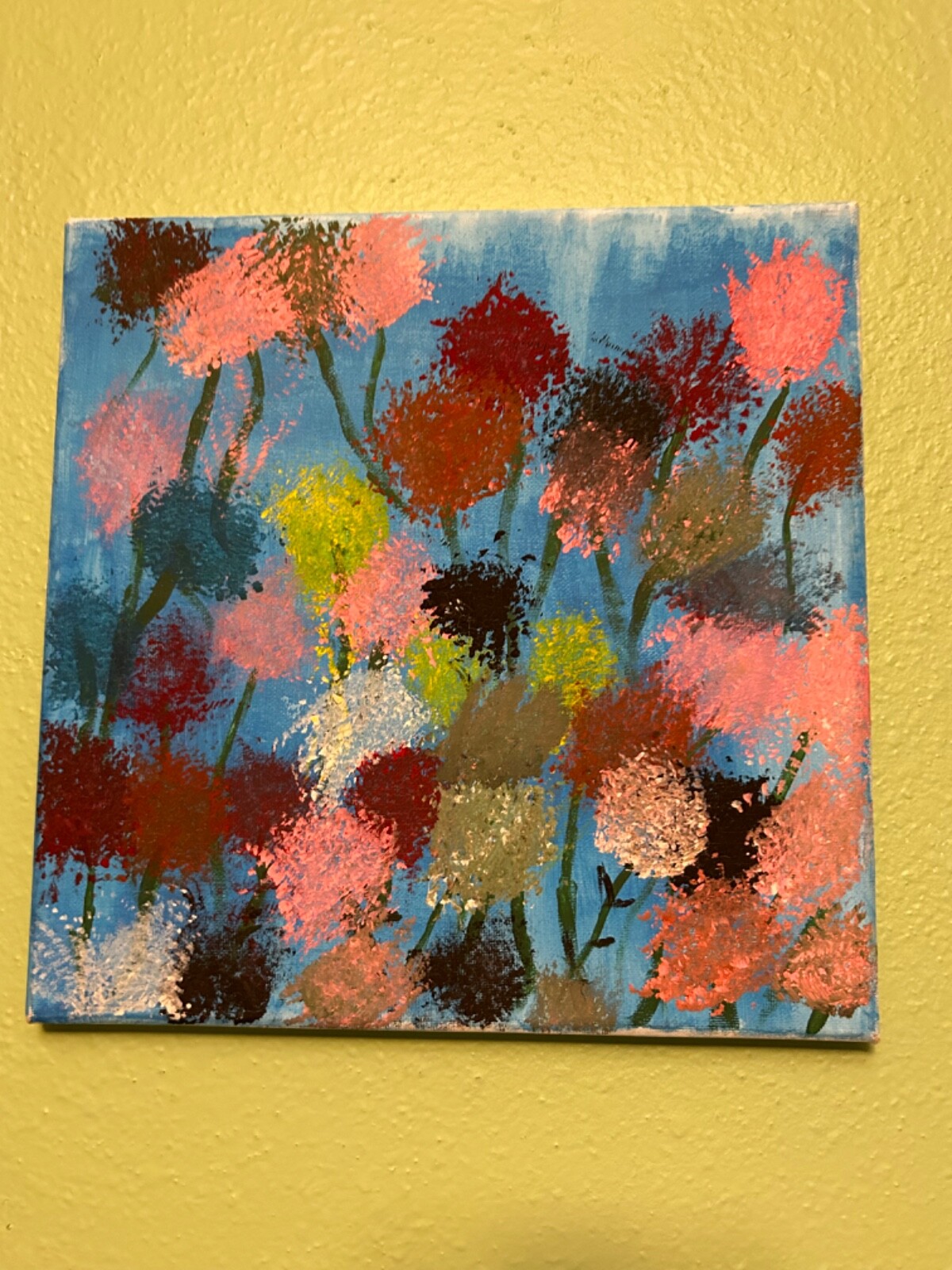 Abstract Art Canvas Painting- creative by an African Artiste