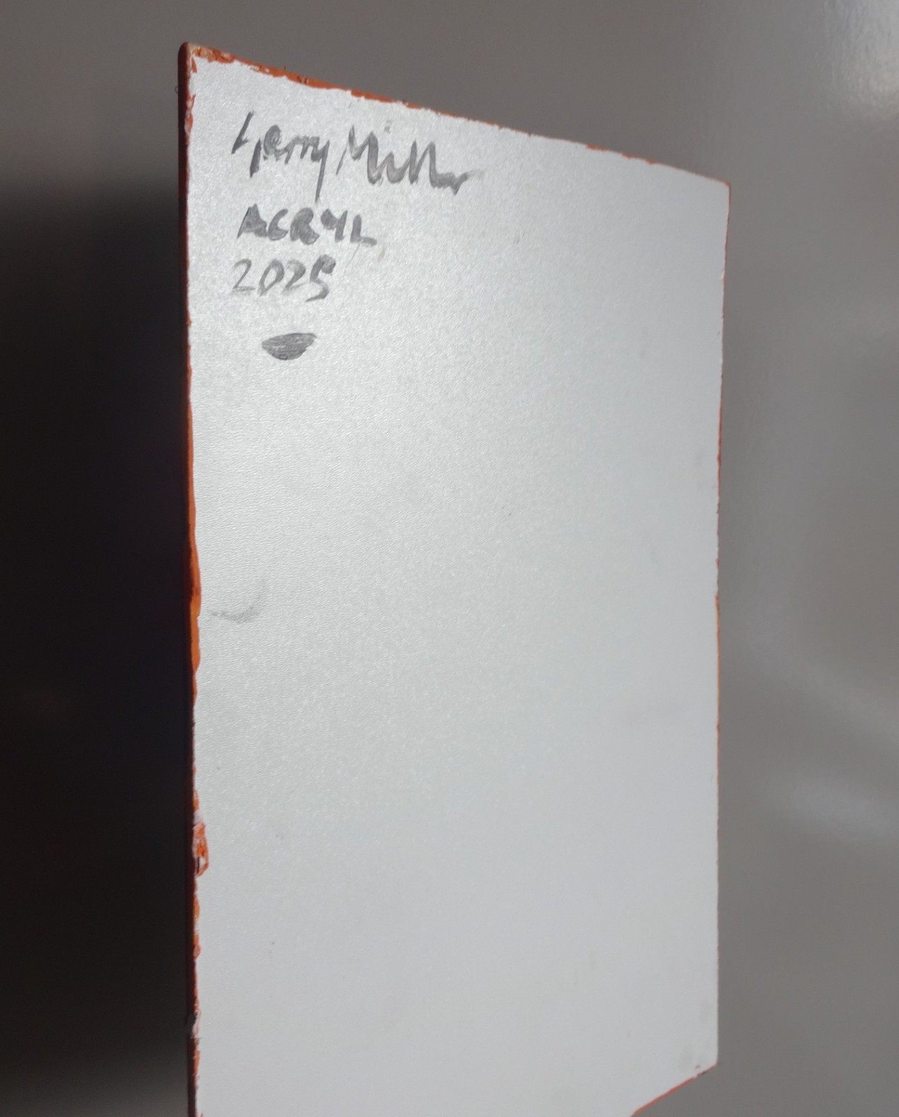 GERRY MILLER – Original Artwork «Doorway» Acrylic Paint on MDF board. Size A4.