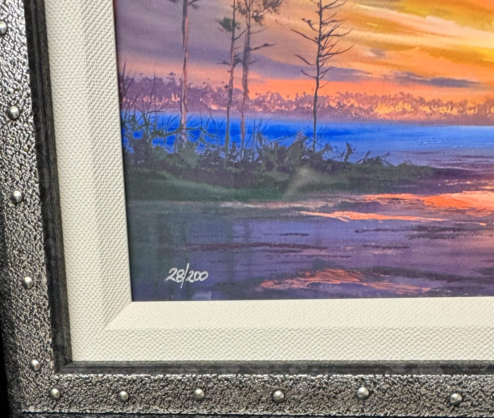 Ashton Howard-Pines Point-Dye Sublimation on Aluminum-Perfect Condition