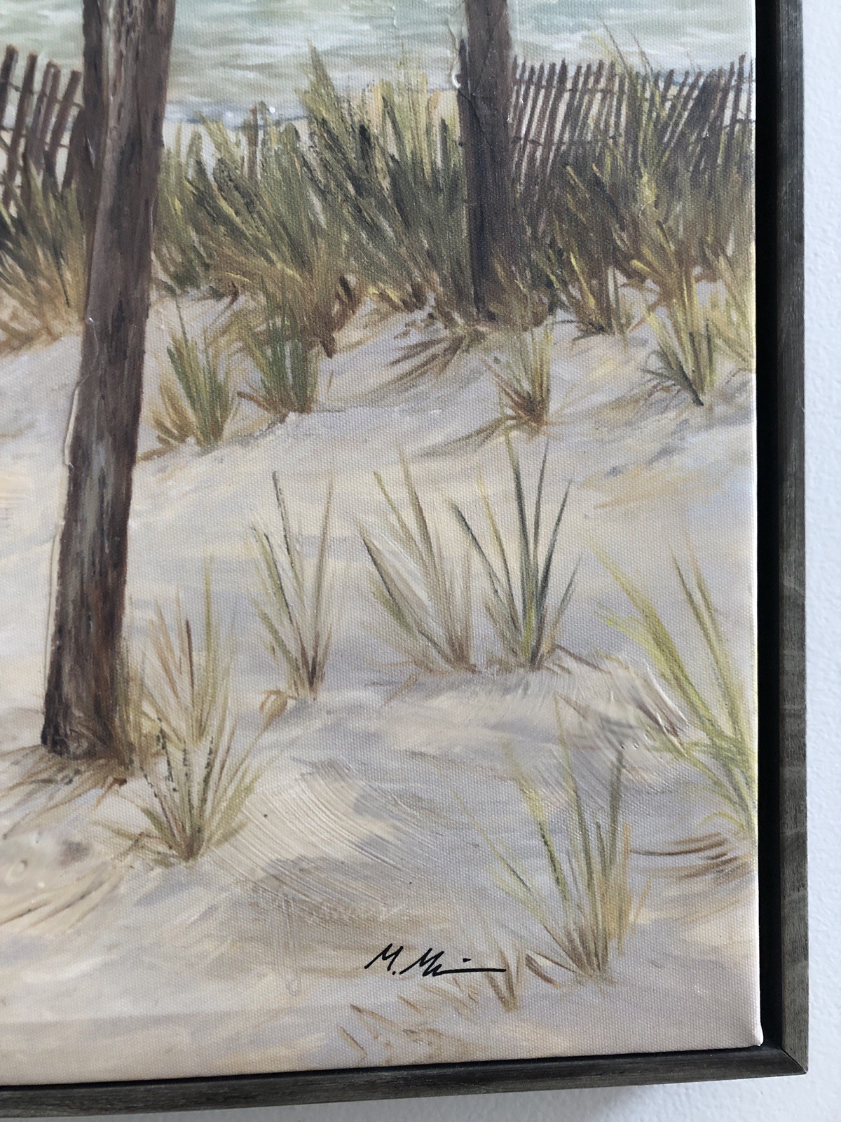 Stormtroopers On Beach Star Wars Upcycled Thrift Store oil painting Original Art