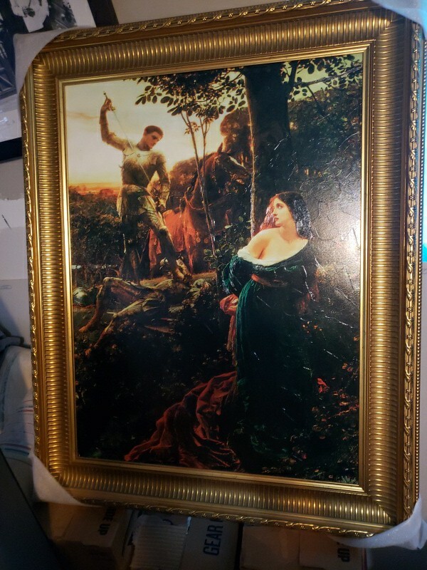 Design Toscano Chivalry, 1885: Canvas Replica Painting: Large