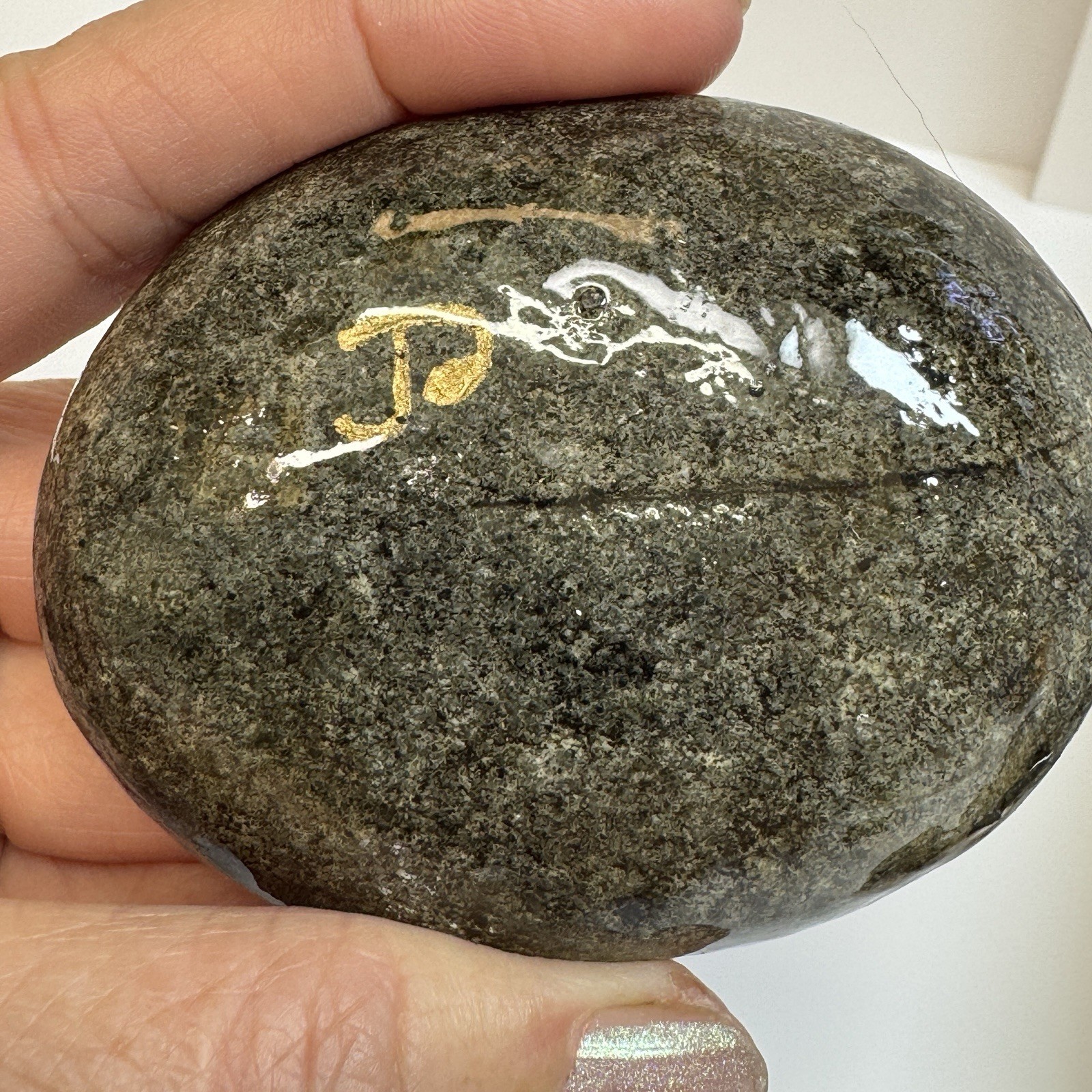Smile Encouragement/Kindness Rock – Hand-Painted By Jadel Rocks
