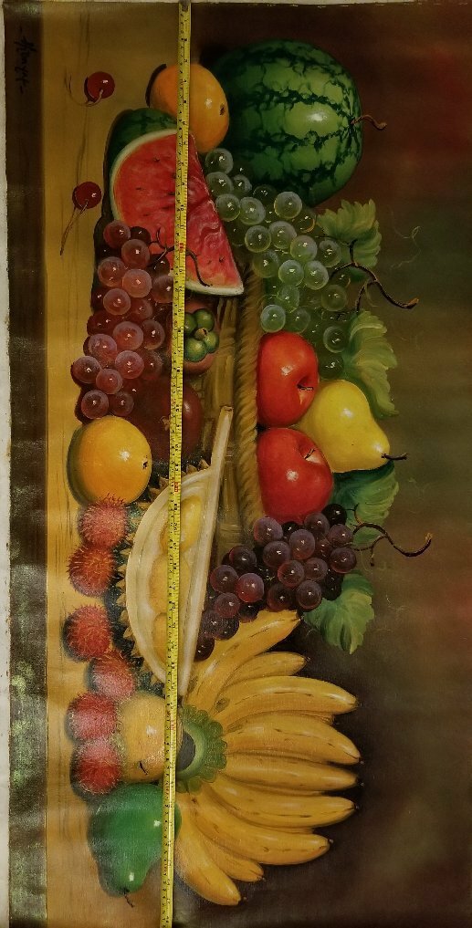 No.3005 original unique 3 paintings include, 34 x 23 inch, 45 x 23 inch