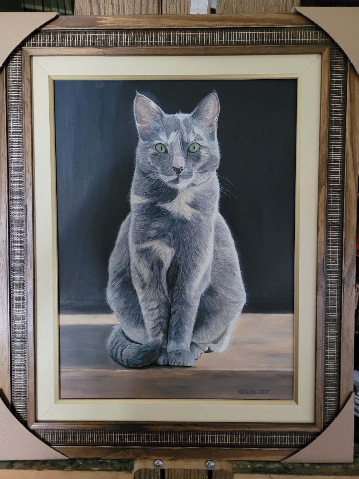 Accept custom order painting pets. Handmade. Photo comission
