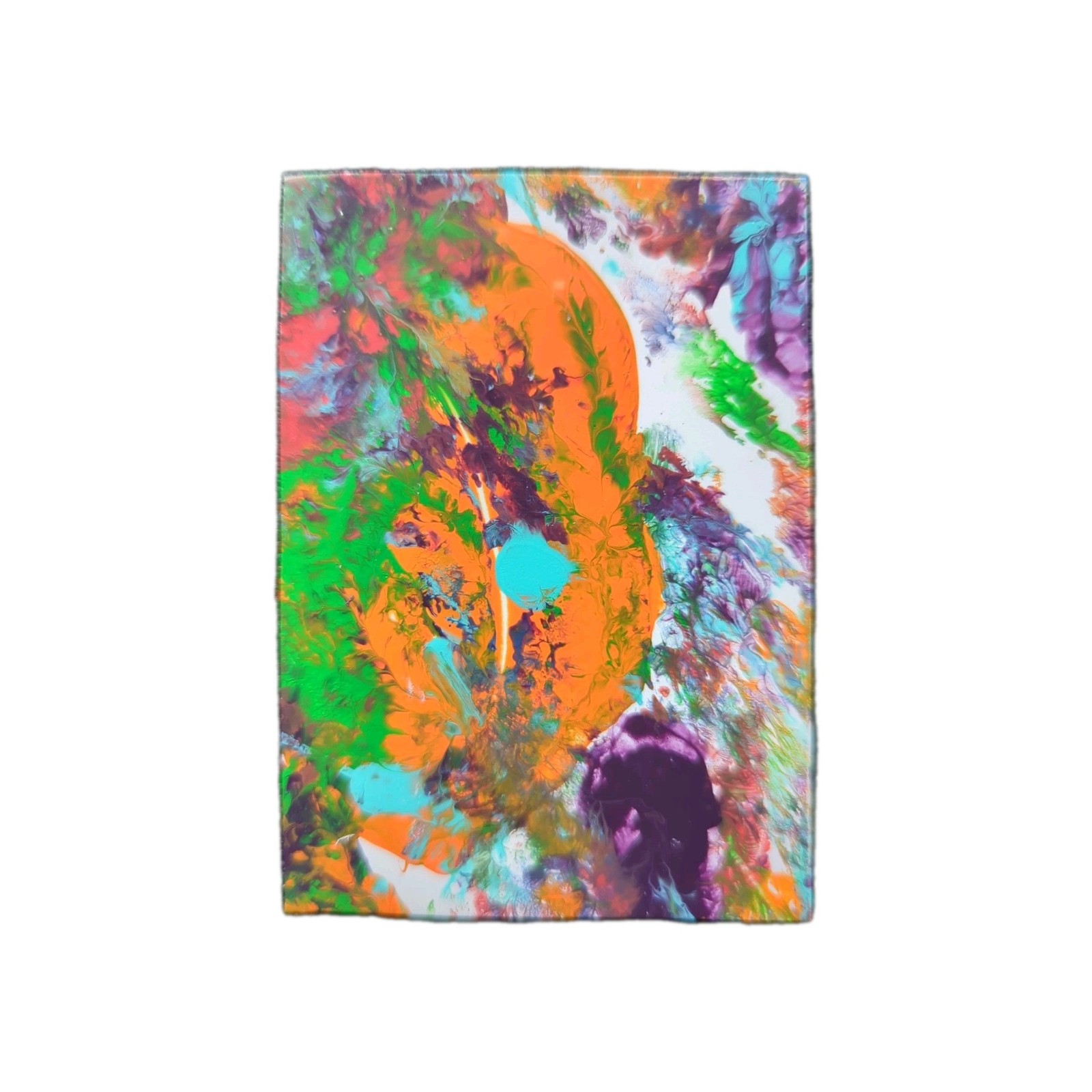 ACEO Original Art Card 2.5 x 3.5 Abstract Acrylic Paintings Unique One of a Kind