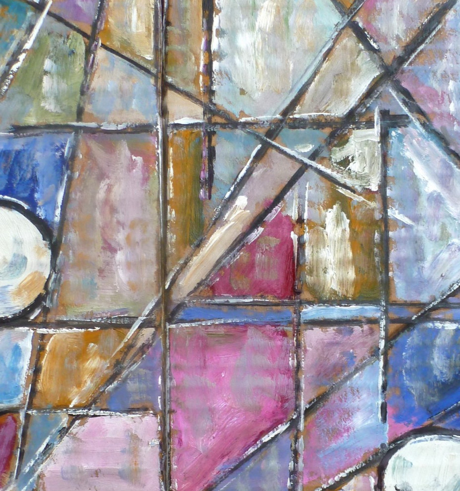 NEVER, EVER AGAIN new card panel Art original 8×10 oil painting by Crowell