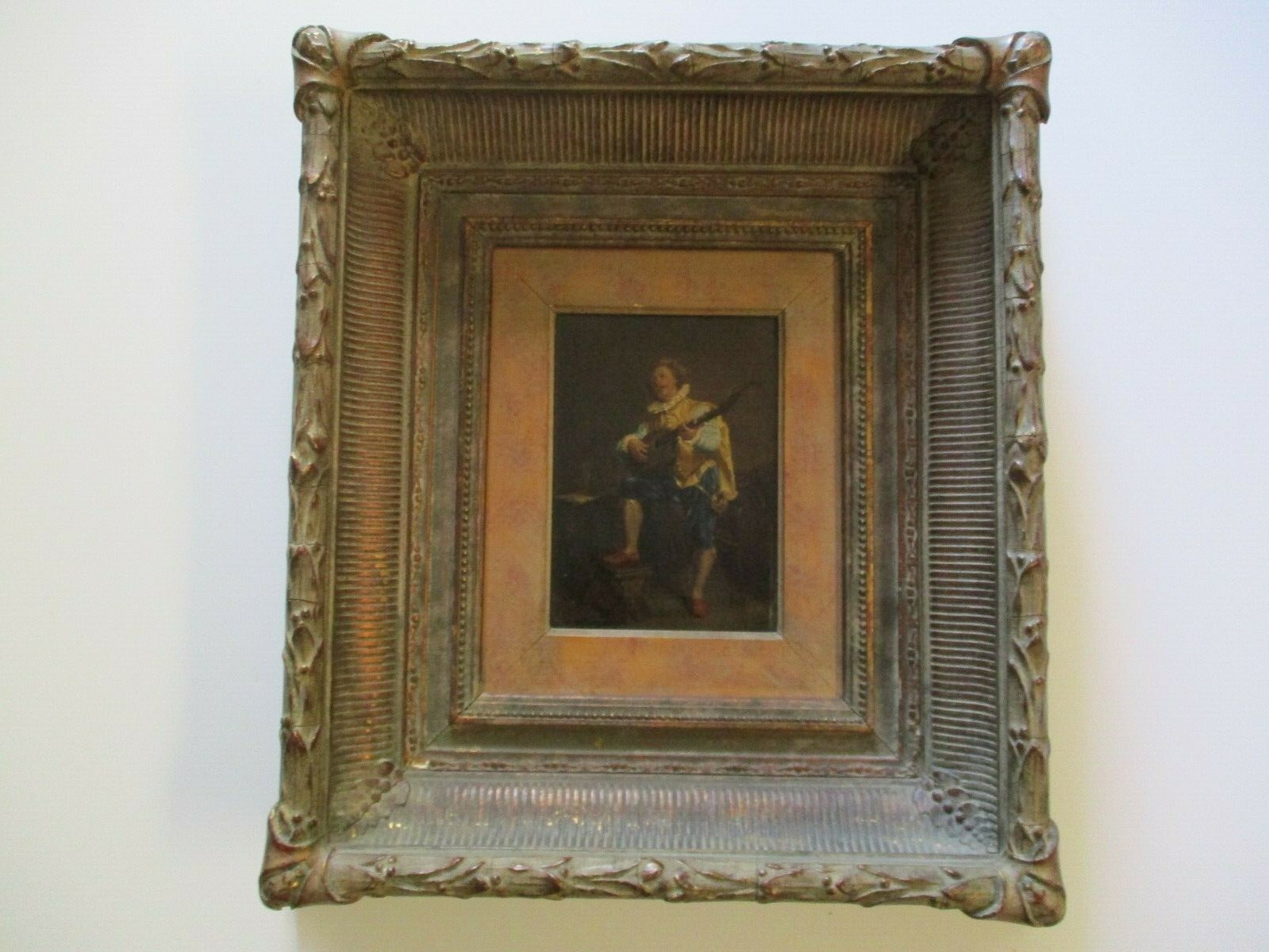 FINEST 18TH CENTURY PORTRAIT MUSICIAN MALE MODEL MUSEUM QUALITY 1750’S OIL RARE